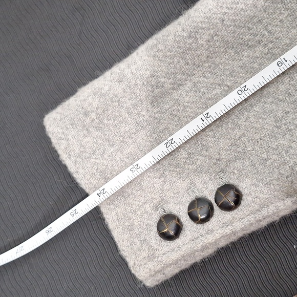 BANANA REPUBLIC Grey Wool Long Sleeve Blazer Jacket - Picture 8 of 9